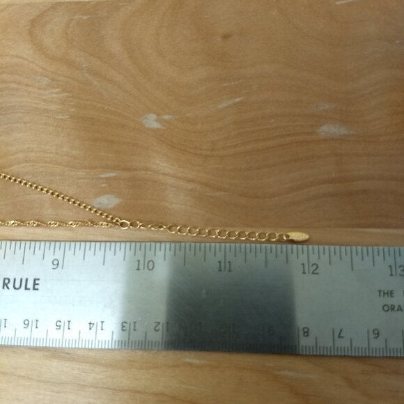 Xuping Two Double Strand Blue Bead Anklet Gold Tone Boho Vacation Resort Classic - Picture 5 of 6